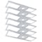 Luxrite New Construction Rough-In Bracket Mounting Plate 2-3-3.75-4-5-6 Inch Galvanized Steel, 6PK LR41006-6PK - alternate 1